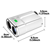 LA7 1000m Golf Rangefinder Long Distance Meter Handheld Speed Tester Range Finder Outdoor Digital Hunting Mini Telescope