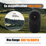 LA Golf Rangefinder Long Distance Meter Handheld Speed Tester Range Finder Outdoor Digital Hunting Mini Telescope