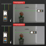 TE Green line digital laser mesure distance laser meter